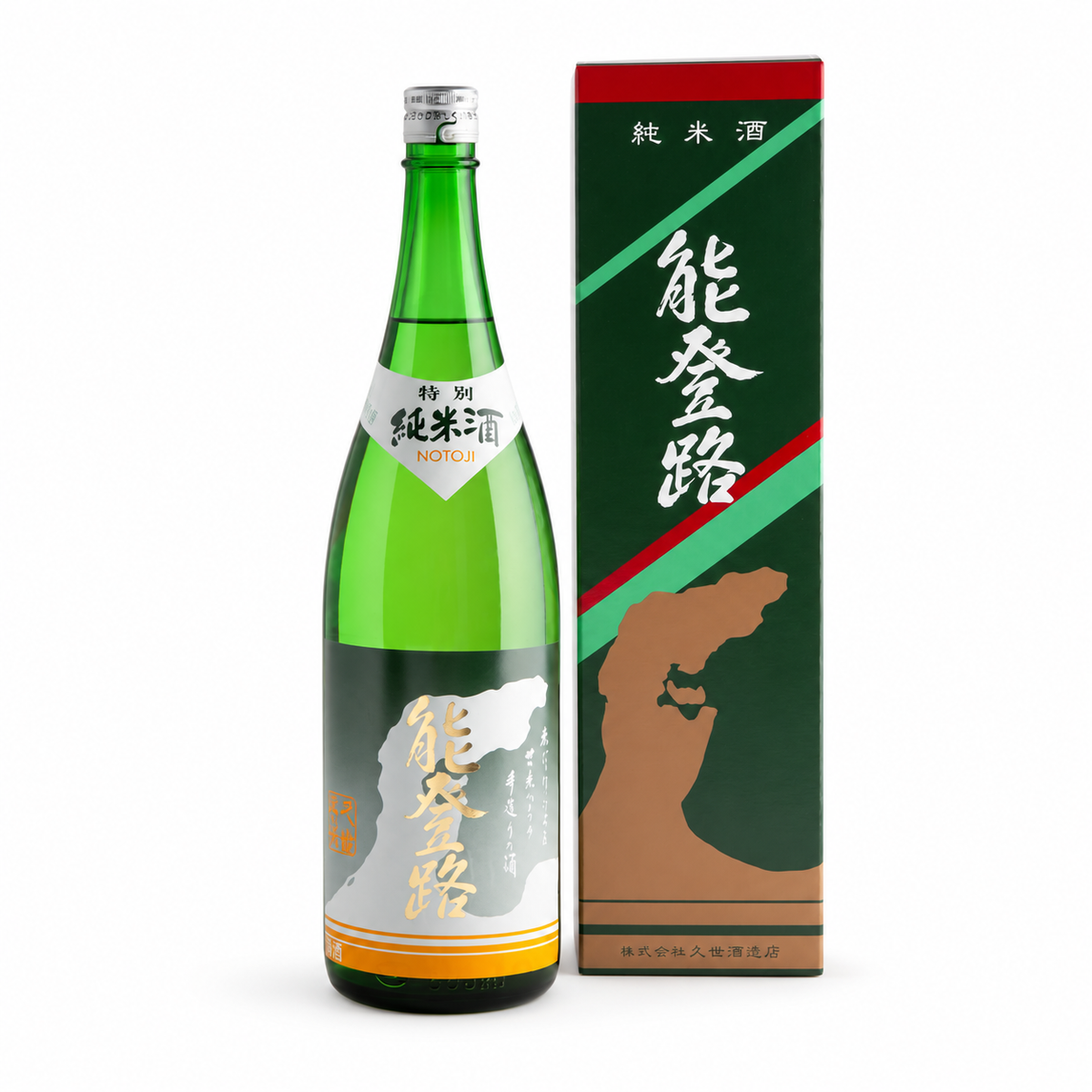 能登路 特別純米酒 1800ml 箱あり